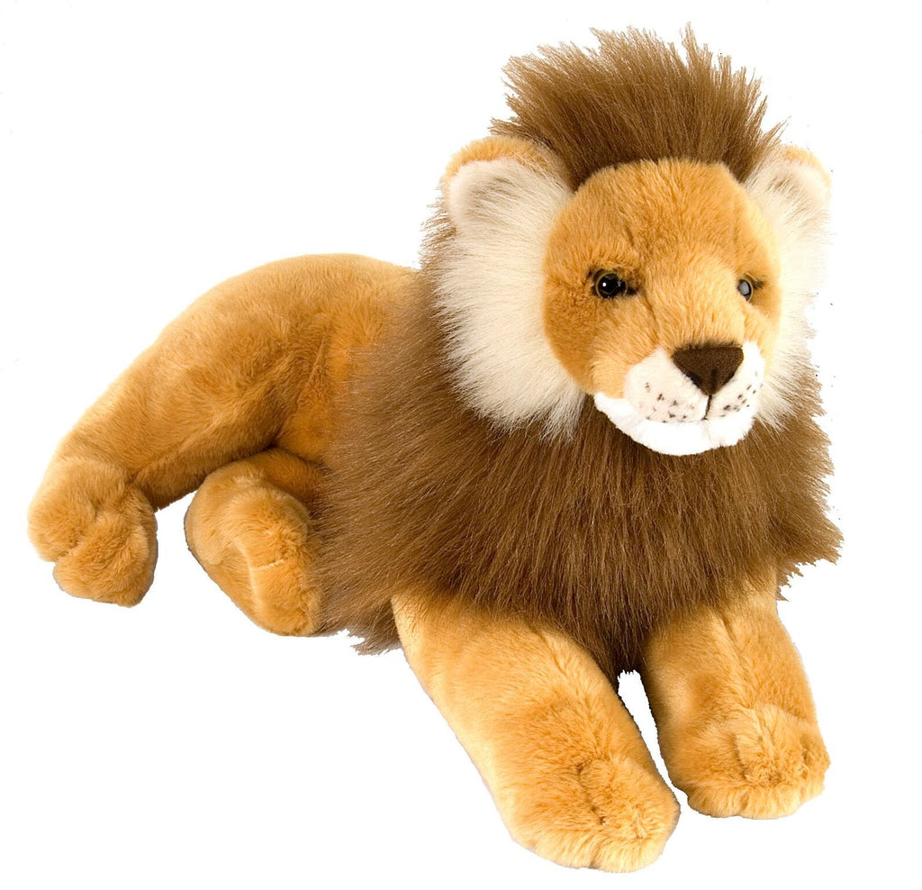Wild Republic CK Laying Male Lion (16-inch)