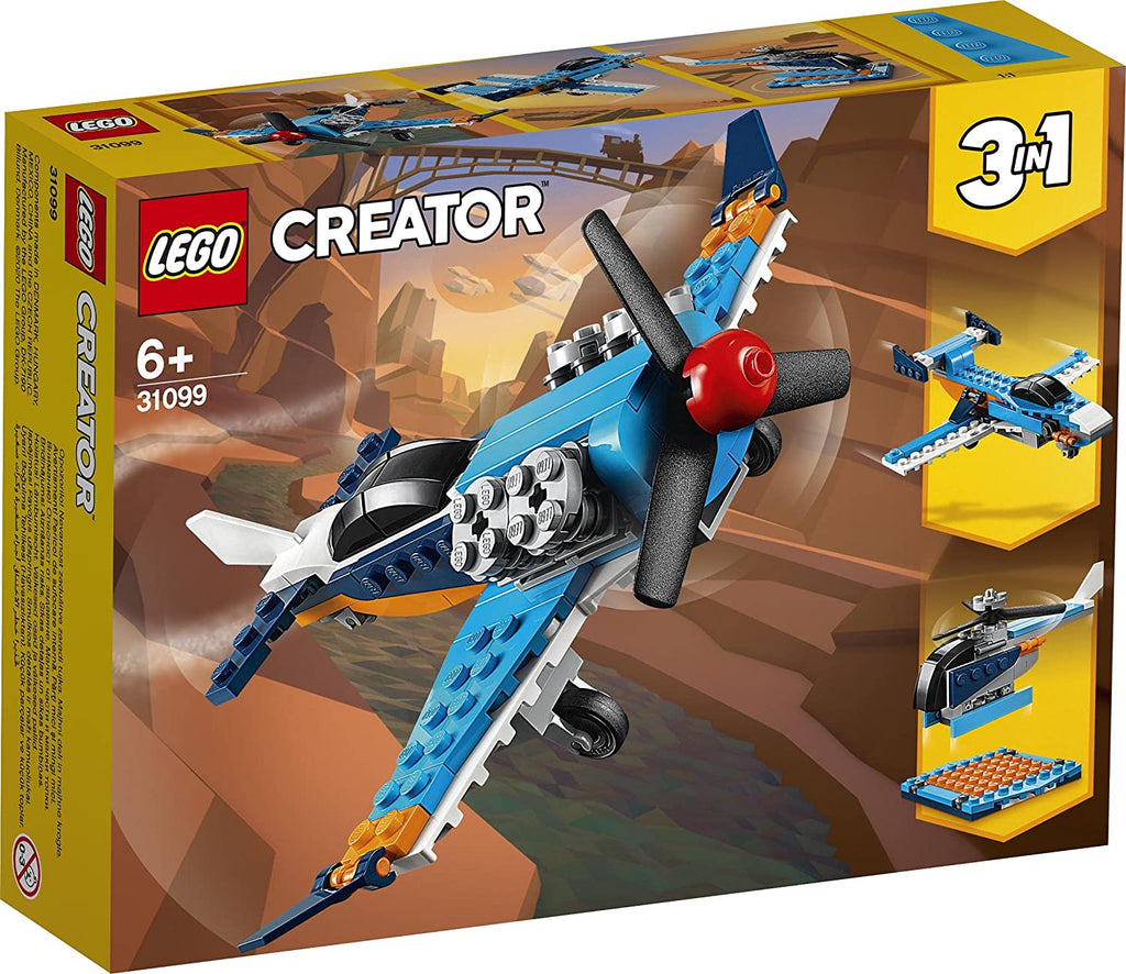 Lego Creator Propeller Plane 