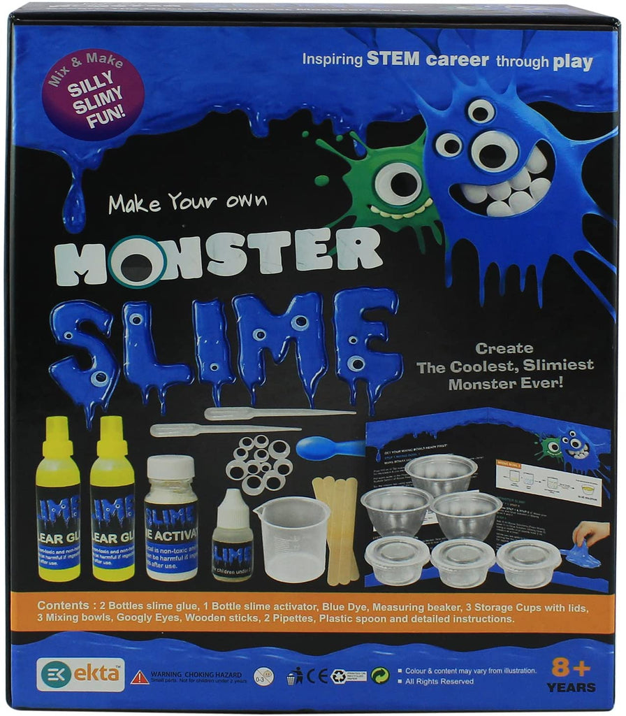 EKTA Make Your Own Monster Slime Kit for Kids, DIY Slime Making Game For  8+ Year Kids at Rs 350.00, Batala