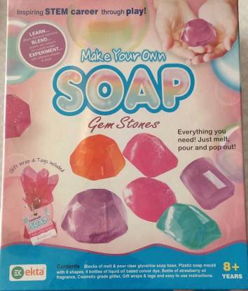 Ekta Make Your Own Soap Gem Stones