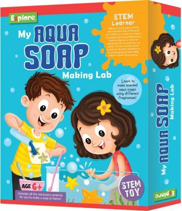 Explore My Aqua Soap Making Lab