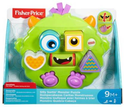 Fisher Price Silly Sortin Monster Puzzle