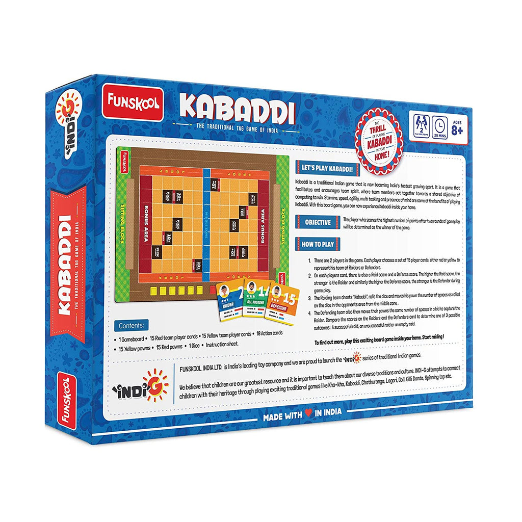 Buy Fusnkool Games Kabaddi  The Traditional tag Games of India