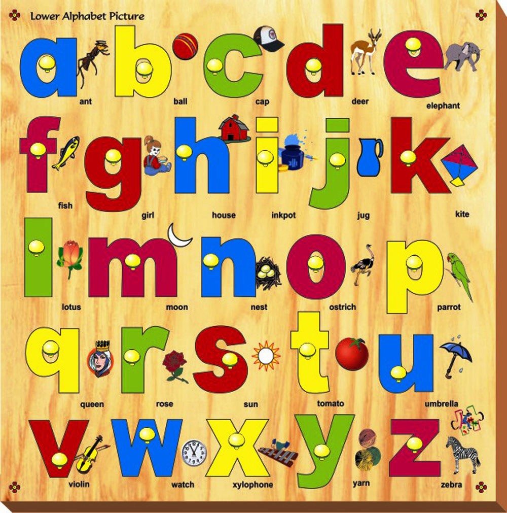 Kinder Creative Lower Alphabet Picture
