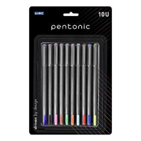 Linc Pentonic Colourful Ball Point Pens