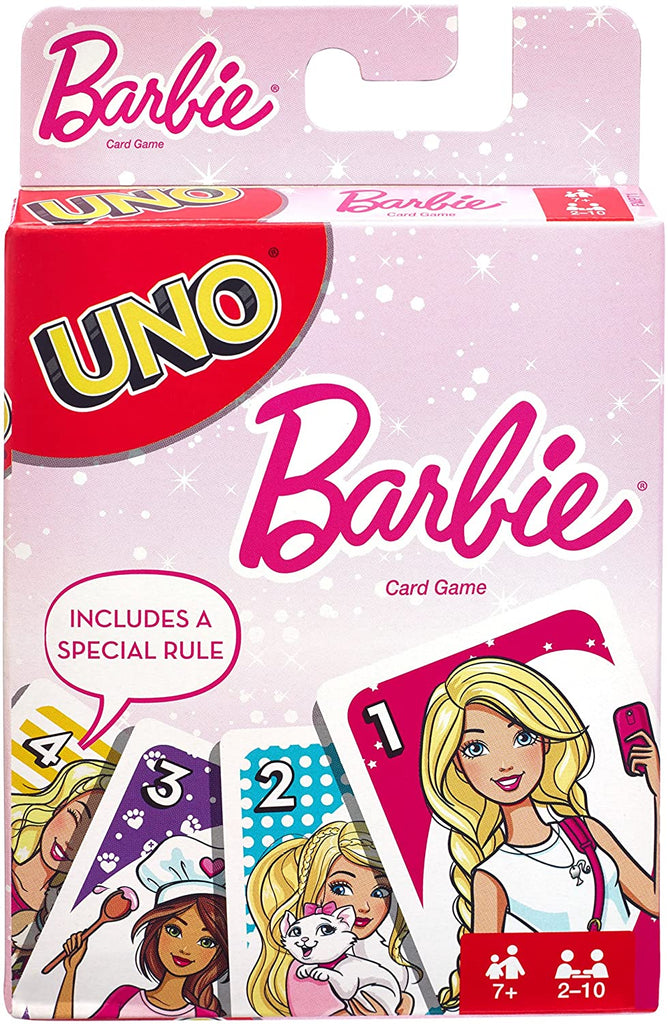 Mattel UNO Barbie Card Game