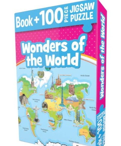 Pegasus Wonders Of The World Book+ Puzzle