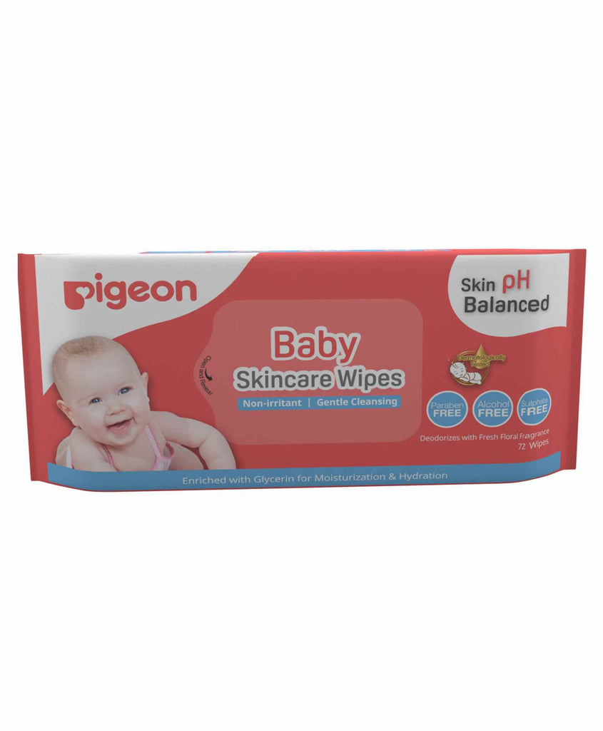 Pigeon Baby Skincare Wipes 72Pcs