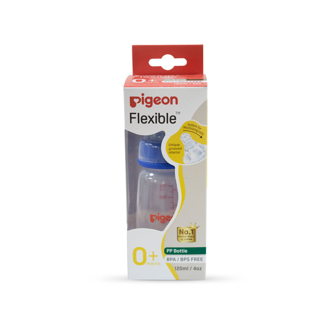 Pigeon Flexible PP Bottle 0m+ (120ml/4oz)