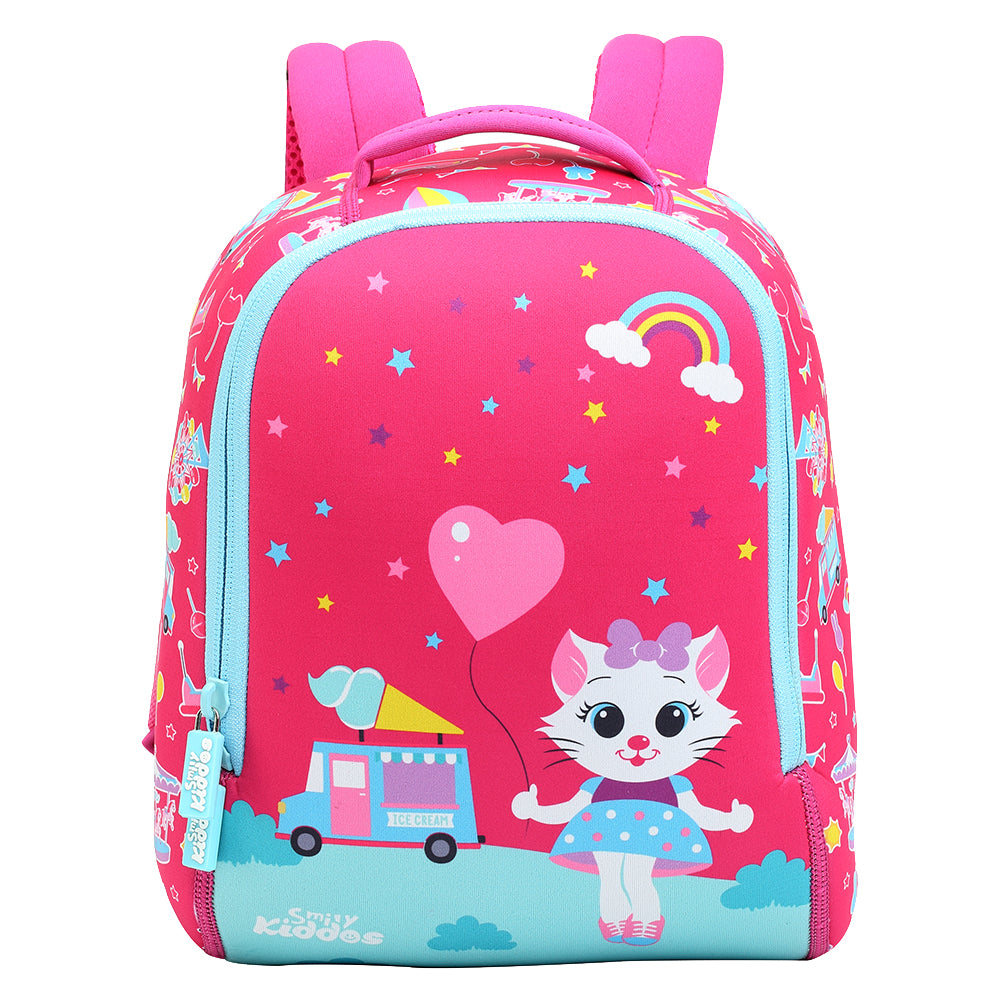 Smily Kiddos Holiday Preschool Light Backpack (Pink)