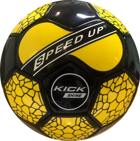Speed Up Kick Shine Football Size 5 (Yellow)