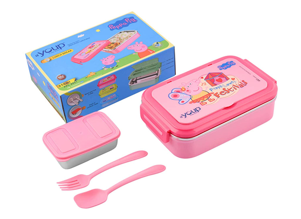 Youp Insulated Lunch Box Peppa Pig (Pink)
