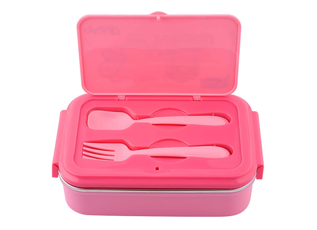 Japanese Bento Fork with Case Pig for Cutlery