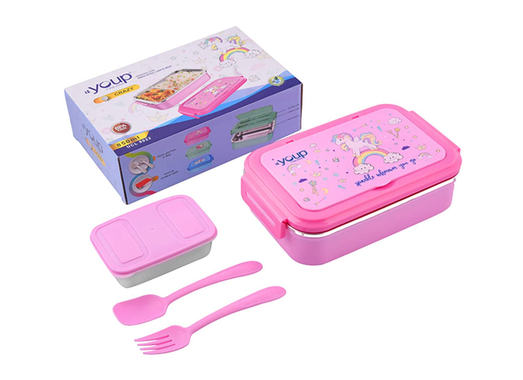 Youp Insulated Lunch Box Unicorn (Pink)