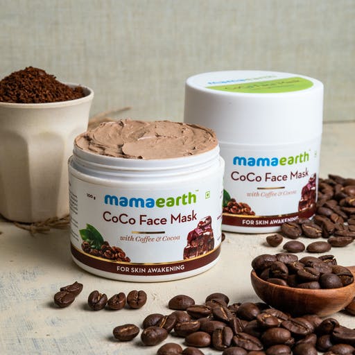 Mamaearth Coco Face Mask With Coffee & Cocoa ( 100g )