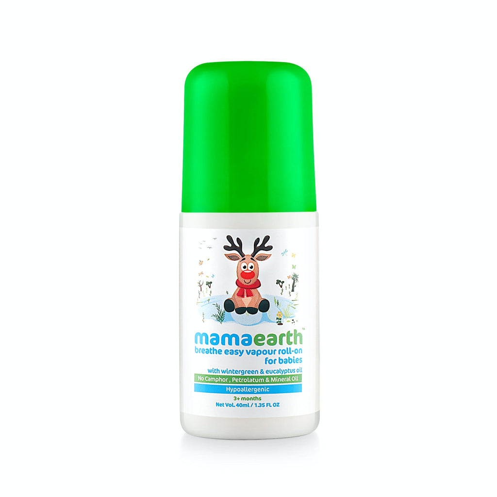 Mamaearth Breathe Easy Vapour Roll-on For Babies 40ml