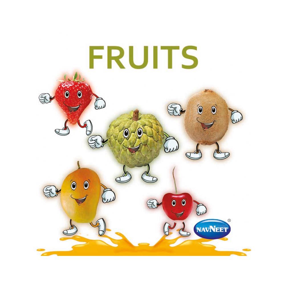 Navneet Tiny Board Book Fruits