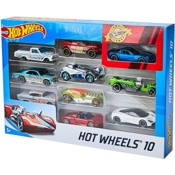 Hot Wheels 10 Cars Set