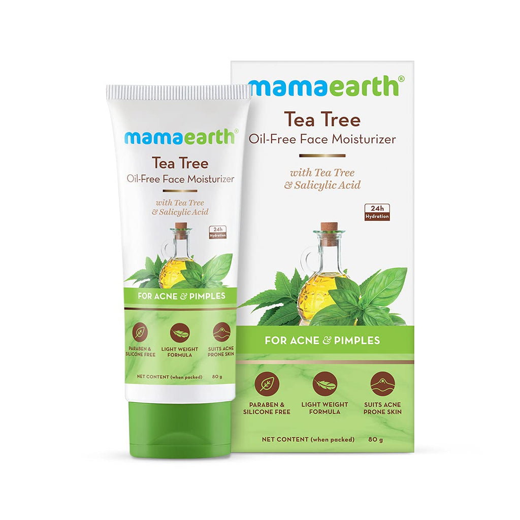 Mamaearth Tea Tree Oil-Free Face Moisturizer 80g