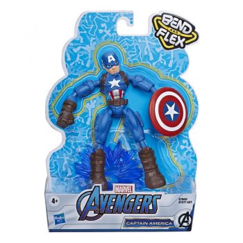 Hasbro Marvel Bend And Flex Captain America