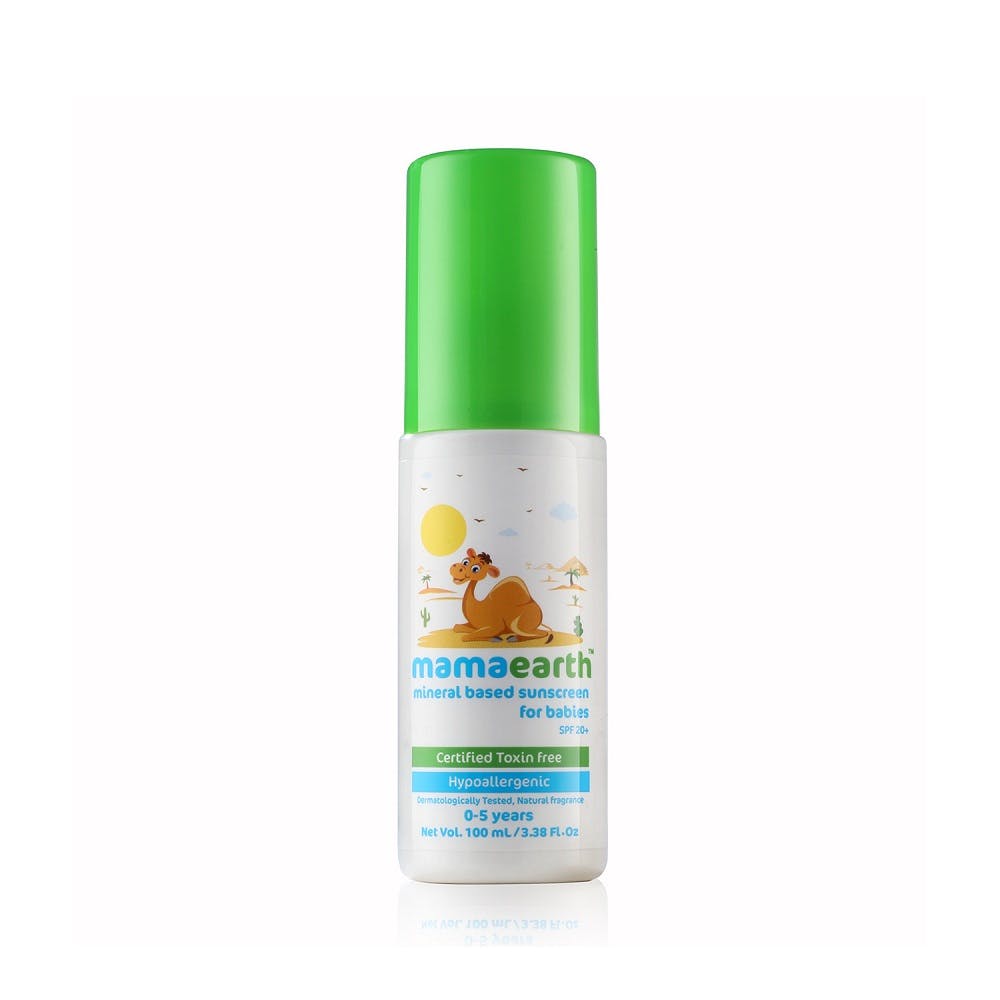 Mamaearth Mineral Based Sunscreen For Babies 100ml