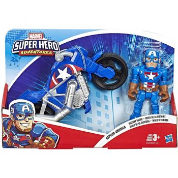 Hasbro Captain America Figure & Bike Set