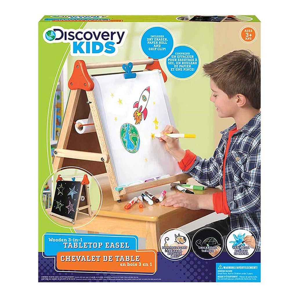 Go Discover 3 In 1 Table Top Easel 